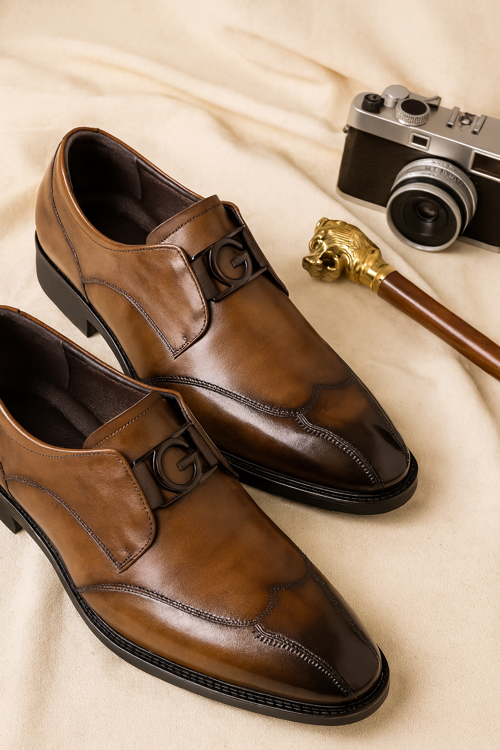 Men's Formal Oxford Dress Shoes | Monk Strap