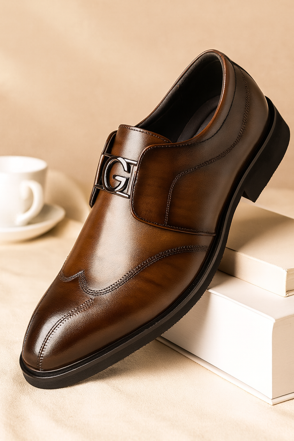Men's Formal Oxford Dress Shoes | Monk Strap