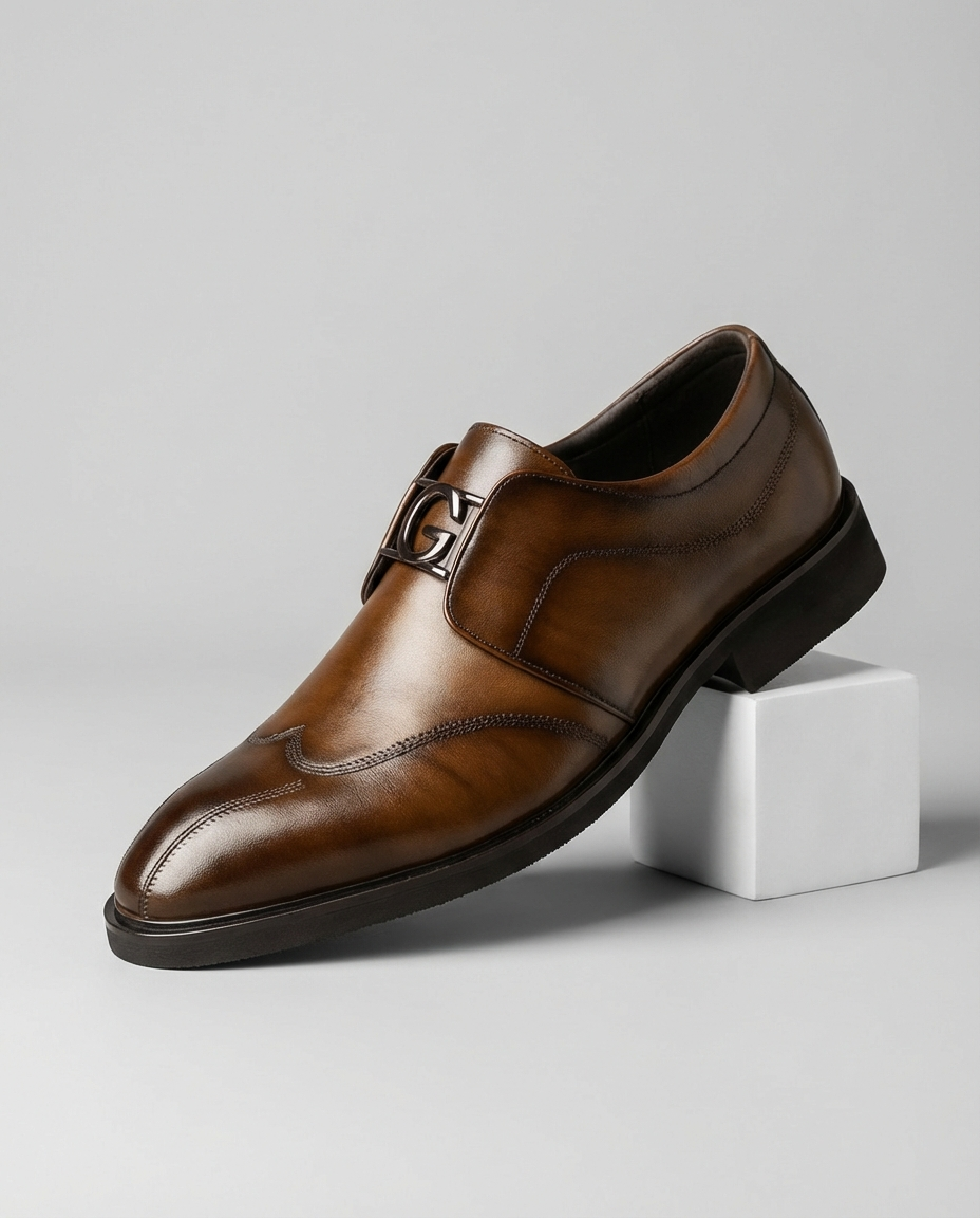 Men's Formal Oxford Dress Shoes | Monk Strap