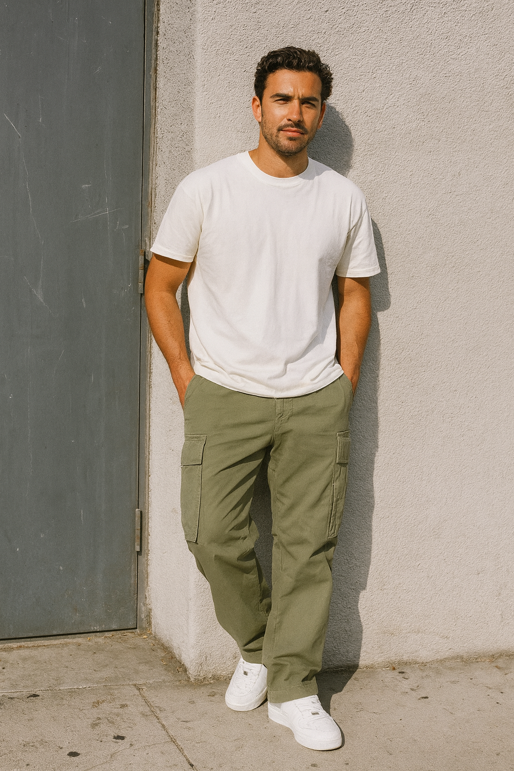 Men's Relaxed Cargo Pants Multi-Pocket | Utility