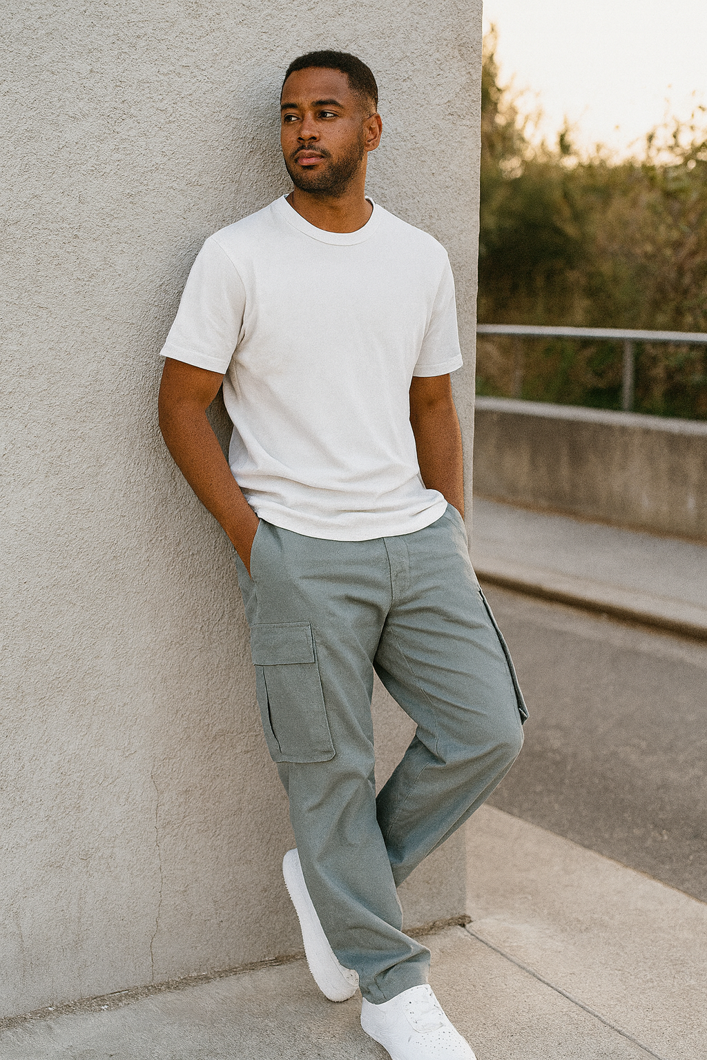 Men's Relaxed Cargo Pants Multi-Pocket | Utility